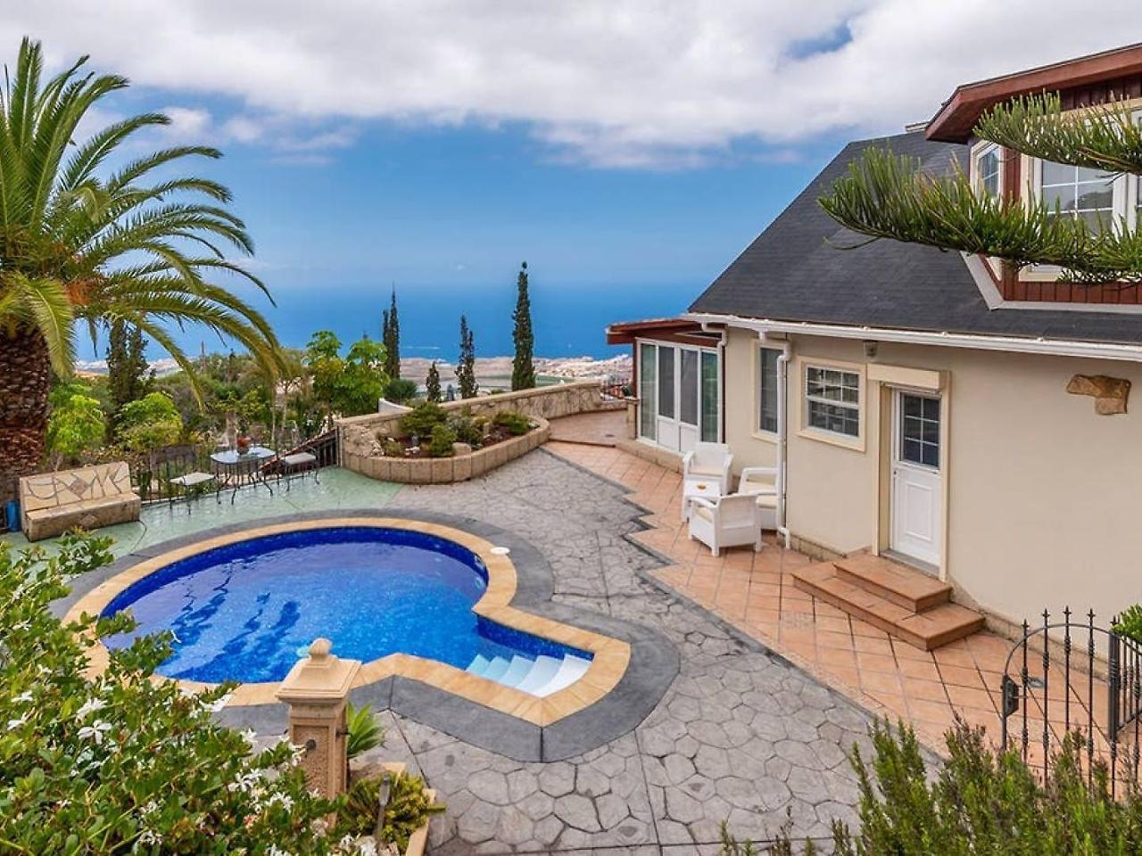 Villa Carlitos Vistas Al Mar Y A La Montana アデヘ エクステリア 写真